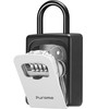 Puroma Lock Box, Large Key Lock Box Resettable Combination Code