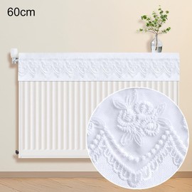 Radiator Dust Cover Fabric Radiator Protector Prevent Dust Build Up and Keep Walls Clean Top Heating Sheet Dust Cover (60cm)