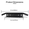 Willpower Universal Led Light Bar Mounting Bracket Front License Plate