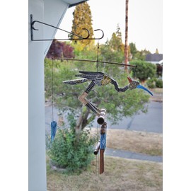Cohasset Gifts 172 Cohasset Aurora Bobbing Head Bird Bamboo Wind Chime