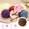 PATIKIL 35yds Faux Fur Yarn, 6 Skeins 0.8" OD 50g