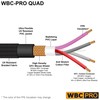 1 Meter - WBC-PRO-Quad Ultra-Silent Ultra-Flexible Balanced Star-Quad Cable with