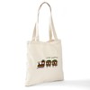 CafePress Polar Express Train Tote Bag Reusable Natural Beige Canvas