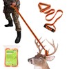 GearOZ Deer Drag Ropes with Harness, 2PCS Durable Deer Hunting