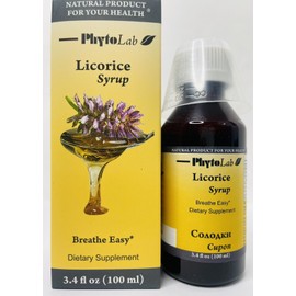 Salem Botanicals Licorice Syrup 100 ml/3.4 oz fl