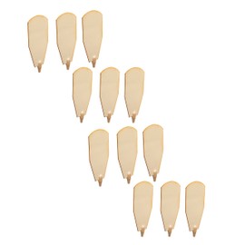 BRUBAKER Fan Blades Replacement Kit for 18" & 24" Pyramid - Natural Brown - 12 Fan Blades