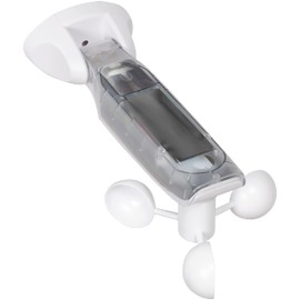 HOMEPILOT Smart Sun and Wind Sensor, Wireless Sensor with Solar Operation for Automatic Control of Roller Shutters, Awnings and Roman Blinds (Smart Home App via Gateway Premium Possible)