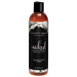 IE046-120 Naked Aromatherapy Massage Oil Fragrance Free - 4 Oz. / 120 Ml
