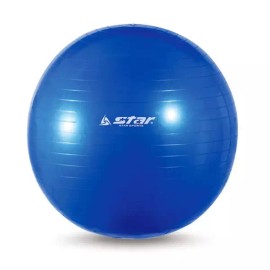 Star Sports 홈트 짐볼 스타스포츠 블루 마사지 레이닝 EB240-07 55cm [mD6177E] Home Exercise Gym Ball Starsports Blue Massage Rebound EB240-07 55cm