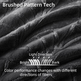 Whale Flotilla Flannel Fleece Twin Size Blanket for Bed, Soft Fluffy Velvet Bedspread Coverlet with Decorative Vintage Pattern for All Season, Warm and Lightweight, 90x66 Inch, Dark Grey