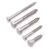 Glvaner M12 x 90mm (4 pcs) Stainless Steel Hex Head