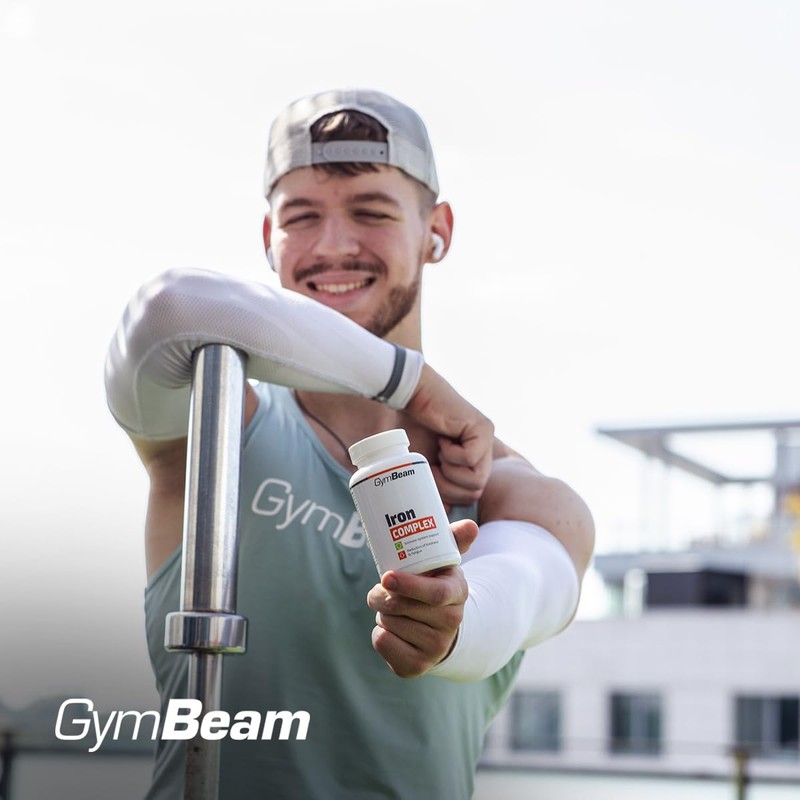 GymBeam GymBeam Eisenkomplex - Funktionelle Kombination aus Eisen Vitamin C,