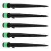 100pcs Drip Emitters 360 Degree Adjustable Water Flow Drippers Sprayer