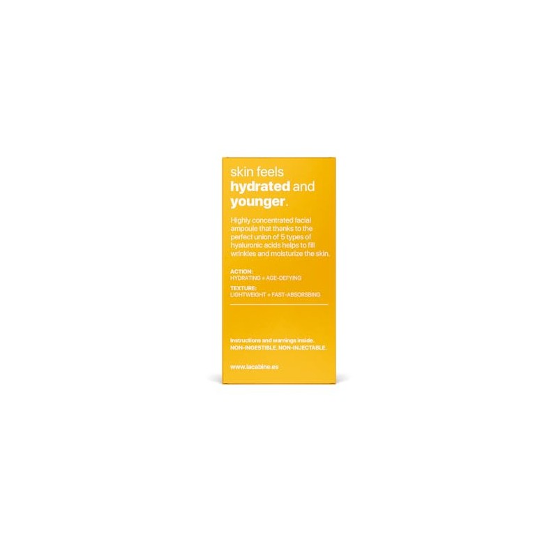 laCabine Caja de Ampolletas Faciales 5X Pure Hyaluronic 10 X