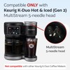 2 Reusable K Cups and Basket Coffee Filter for Keurig