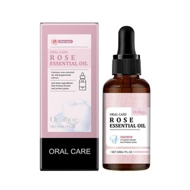 Oralhoe Mouth Rose Mouthwash Oral Hygiene Care Clean Tooth Stains, Gingiva And Freshen Breath Cleanser Cleansing