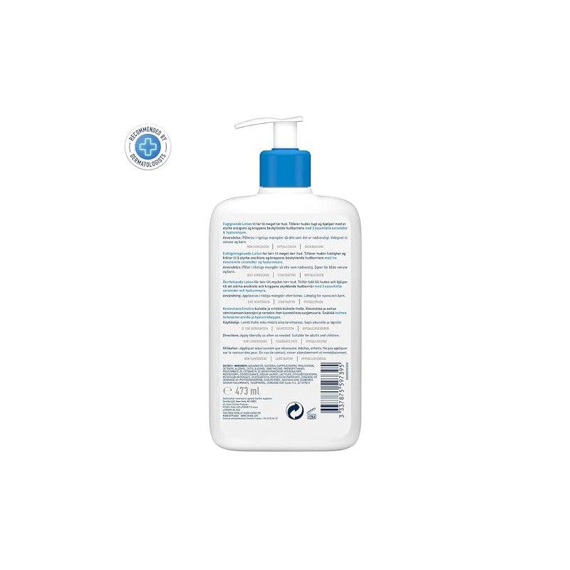 CeraVe - Loción Hidratante 473 ml
