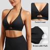 Women's Sports Bra, Open Back Design, Medium Impact, Adjustable Straps