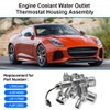 WMPHE Aluminium Engine Coolant Thermostat Housing Compatible with 2014-2019 Land