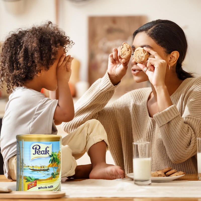 Peak Whole Milk Powder, 2 Pound (900g) Can - European