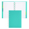 Talia Discbound Notebook, Celestial Turquoise, Junior