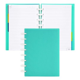 Talia Discbound Notebook, Celestial Turquoise, Junior