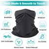 4 Pack Bandana Scarf Set, Neck Gaiter Face Cover, Multifunctional