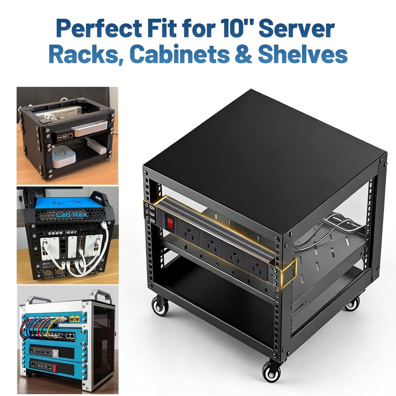 NodeQore 10 inch Rack PDU, 4 Rear Outlets, 1020J Surge
