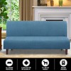 PrinceDeco Stretch Armless Futon Cover - Full Queen Size Sofa