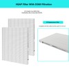 2 Pack D360 True HEPA Replacement Filter, Compatible with Winix