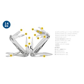 Leatherman (レザーマン) Multi-Tool Wingman (ウィングマン) [Official Japanese Product] 25-Year Warranty