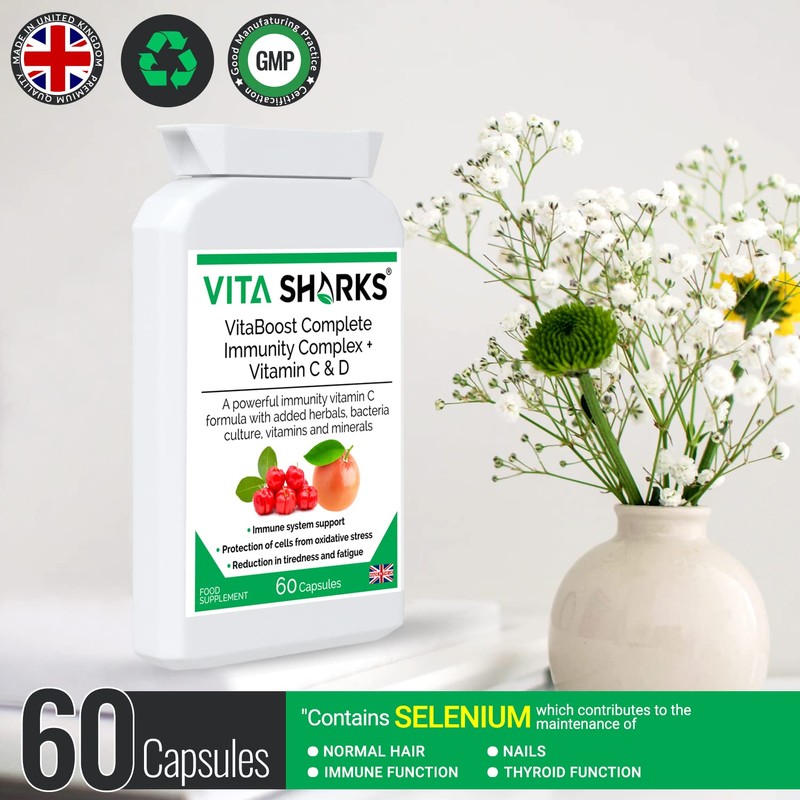 VitaBoost Complete Immunity Complex + Vitamin C & D. Fight