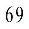 Generation Lighting 90616-68 Address Number Six Tile, 5 Inch Height,