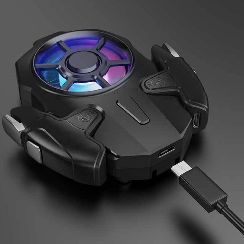 Phone Cooling Fan Portable Universal ABS and Metal Rapid Cooling