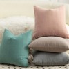 MANDIOO Pack of 2 Chenille Throw Pillow Covers Elegant Design