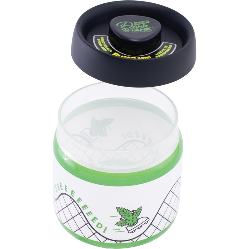 Fujima 4.25in Rollercoaster Ultra Dank Tank Vacuum Jar – 400ml