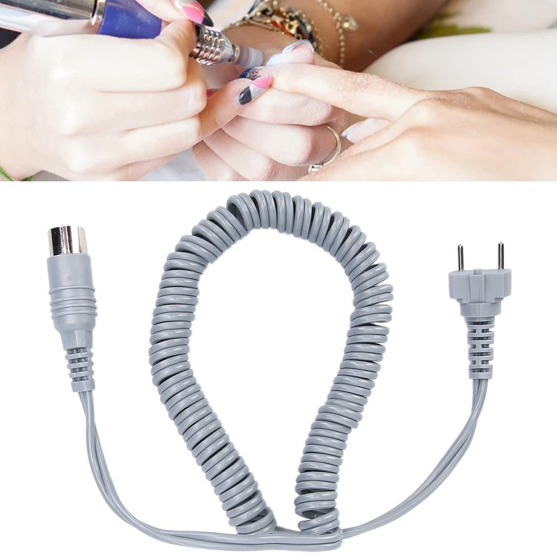 Electric Nail Drill Cable, Antioxidant Nail Drill Handpiece Cable, Three
