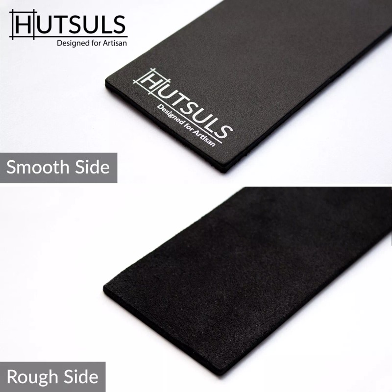 HUTSULS Leather Strop Honing Sharpener Knife Chisel Stropping Polishing Compound