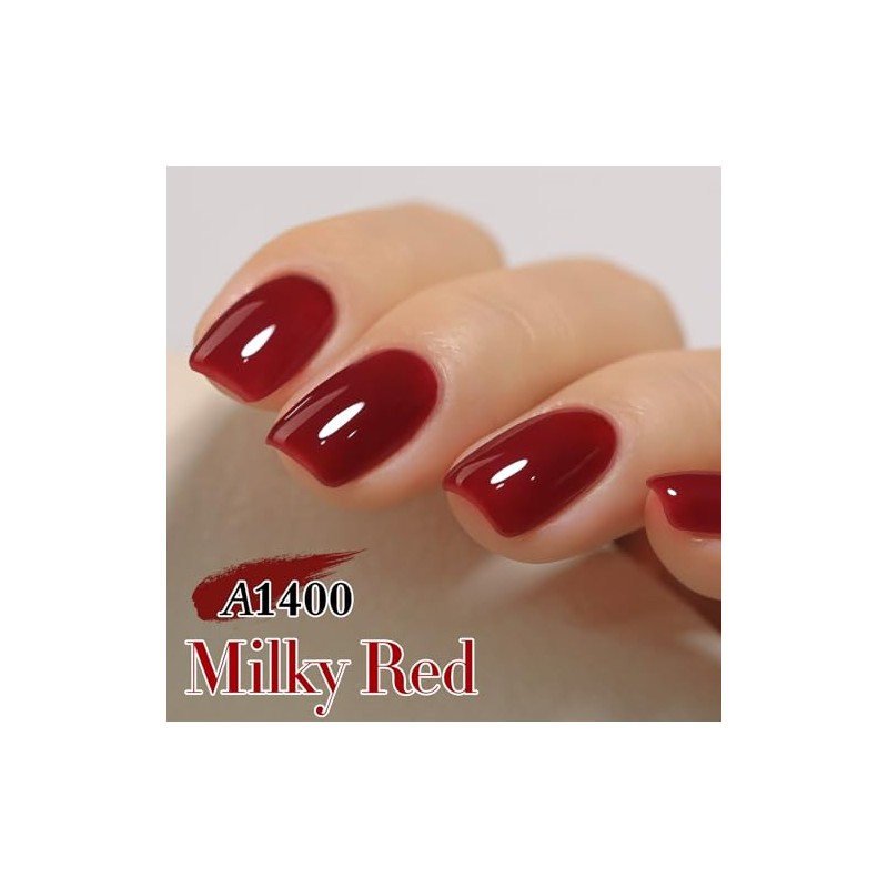 Double Rhythm Translucent Gel Polish Sheer Neutral Natural Light Milky