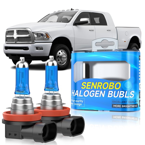SENROBO Halogen Headlight Bulbs Fit for Dodge Ram 1500 2500