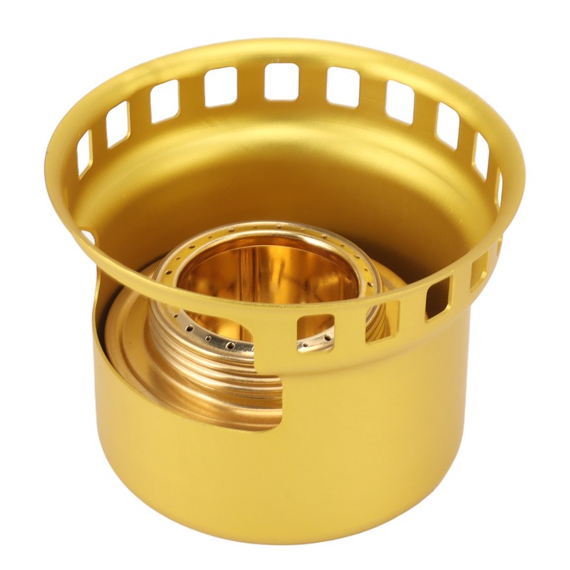Spirit Burner Copper Windproof Portable Aluminium Alloy Alcohol Backpacking Stove