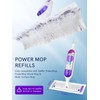 40 Count Power Mop Pads Refills for Swiffer, Compatible with