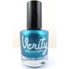 Verity Nail Lacquer, Blue Sparkling B23