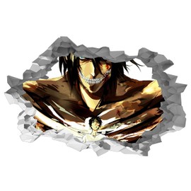 Eren- Attack on Titan Vinyl Decal Sticker 5 X 3.3 inch for Cell Phone, Cars, Trucks, Motorcycles, Boats, Laptops, Tablets & Skateboard SS&Ds - 1303