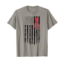 American Flag Compassion Unique Grunge Artwork T-Shirt