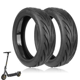 RidTianTek 60/65-6.9 Tubeless Tire 10 inch Tire for Segway Ninebot Max G2 G65 Electric Scooter Accessories, Self-repairable, Puncture-proof, Front/Rear Wheels Replacement Tyre, 2 Pack