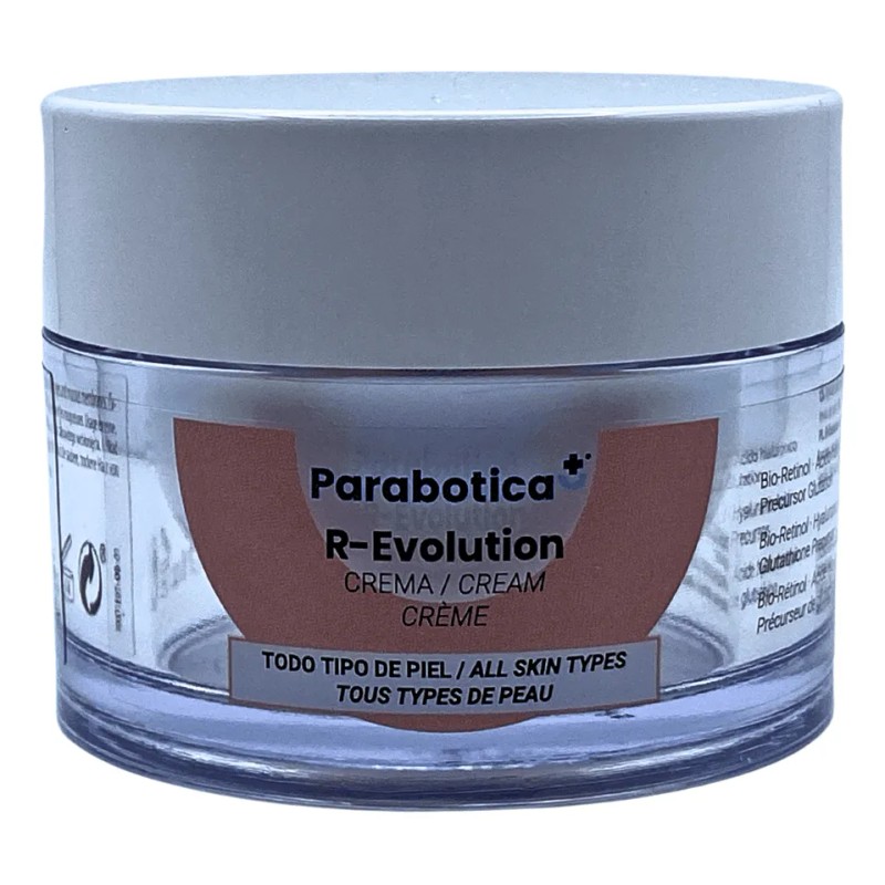 Parabotica R-Evolution Crema Hidratante y Reafirmante, Uso Día/Noche, 50 ml