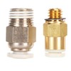 5 Sets PC4 M6 Pneumatic Fitting Push to Connect PC4