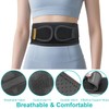 Ultra-Breathable & Lightweight Back Brace for Lower Back Pain-Adjustable and