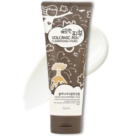 esfolio Volcanic Ash Cleansing Foam – Deep Pore Cleanser for Oily & Acne-Prone Skin – Hydrating Facial Wash with & Natural Ingredients – Gentle Foaming Cleanser for Sensitive Skin (5.29oz -150g)